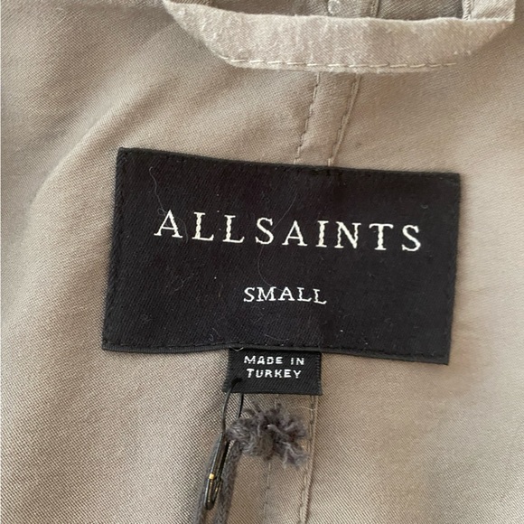 COPY -All SAINTS Calla Parka Small - Picture 7 of 8